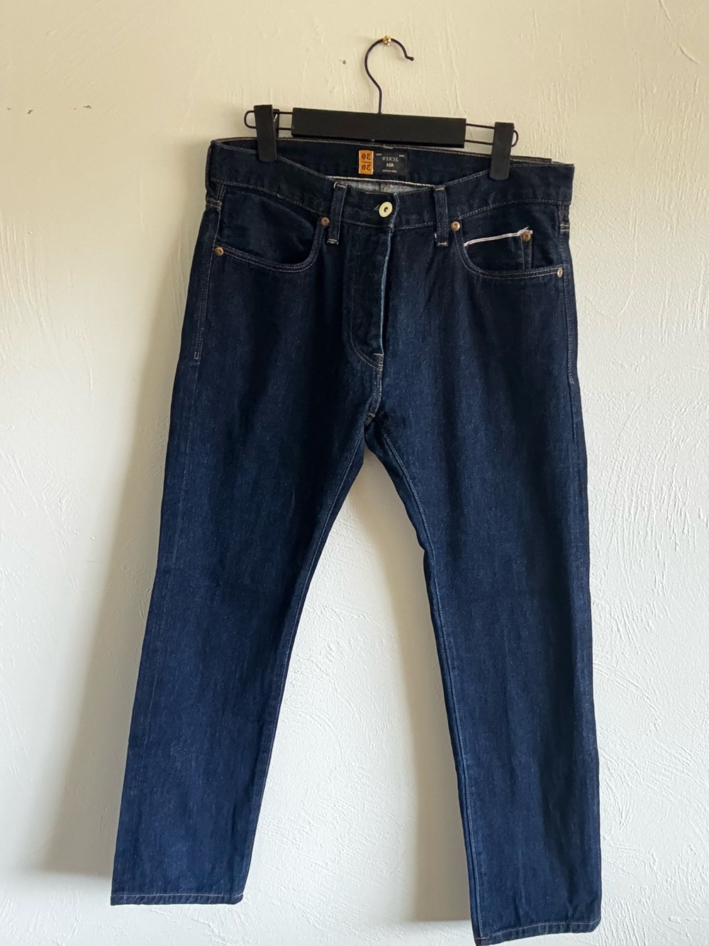 J. Crew Men's Slim Jeans in Dark Blue Indigo